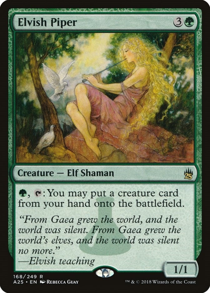 Elvish Piper (168) (Masters 25)