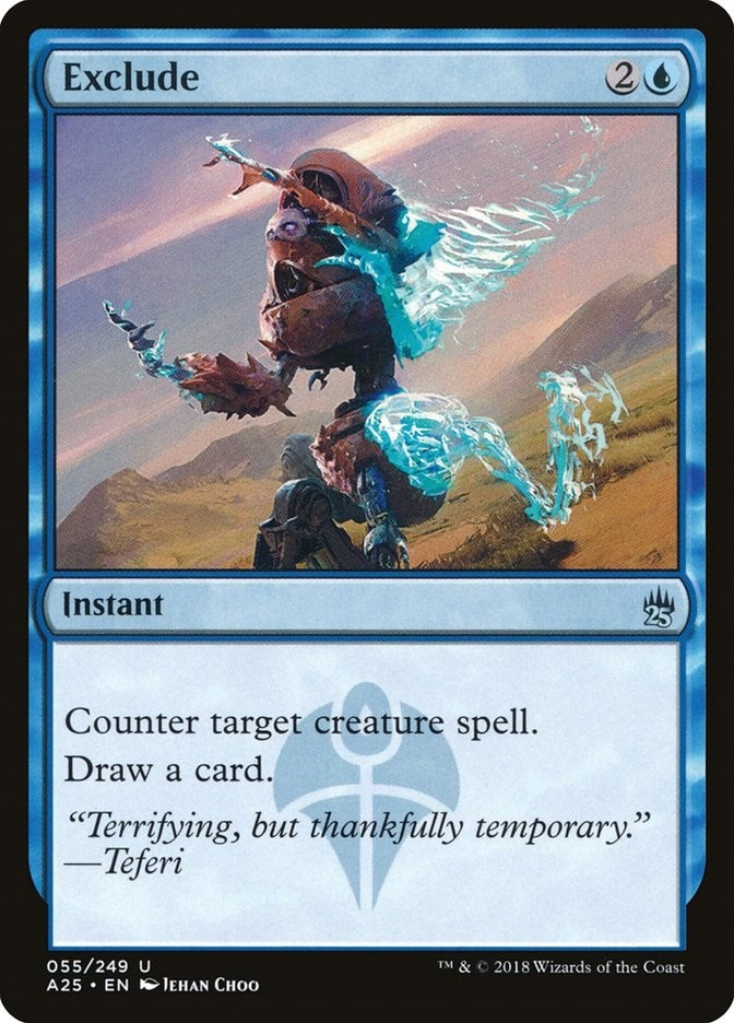 Exclude (55) (Masters 25)
