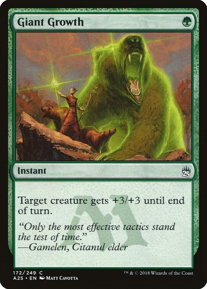 Giant Growth (172) (Masters 25)
