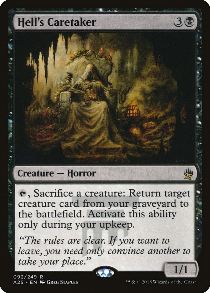 Hell's Caretaker (92) (Masters 25)