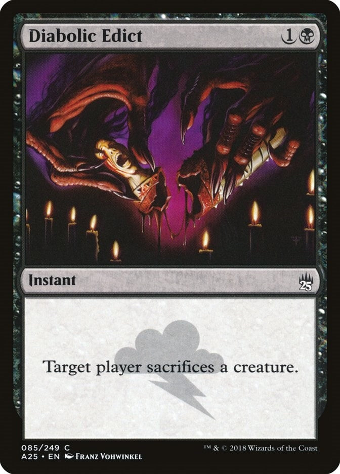 Diabolic Edict (85) (Masters 25)