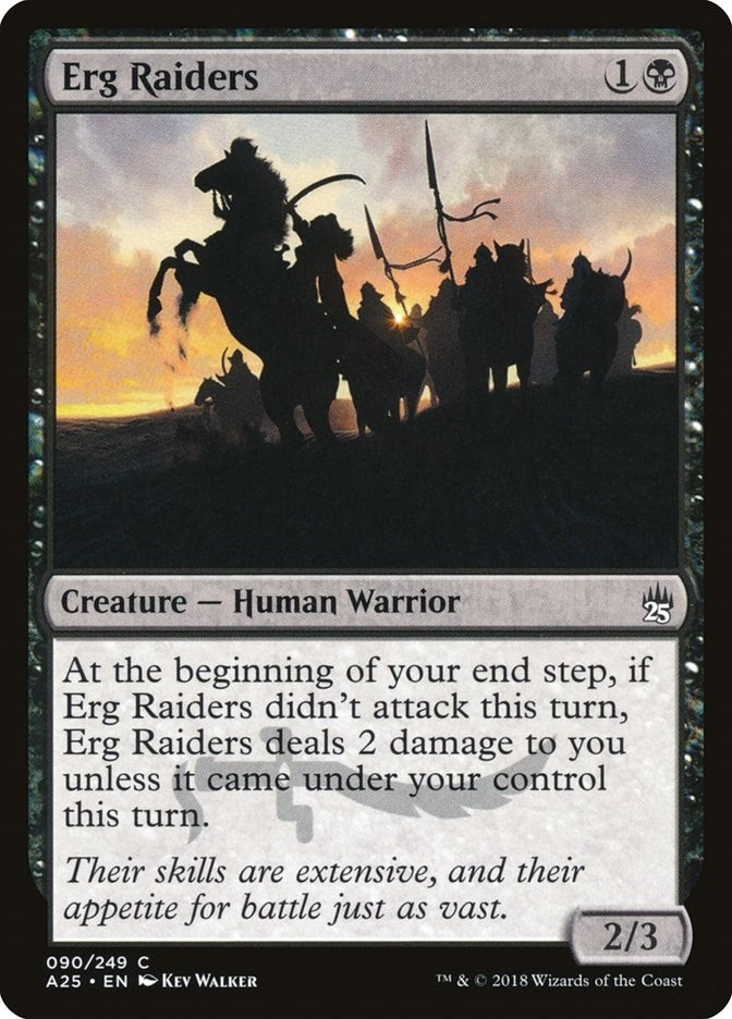 Erg Raiders (90) (Masters 25)