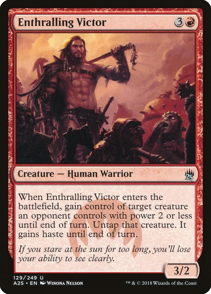 Enthralling Victor (129) (Masters 25)
