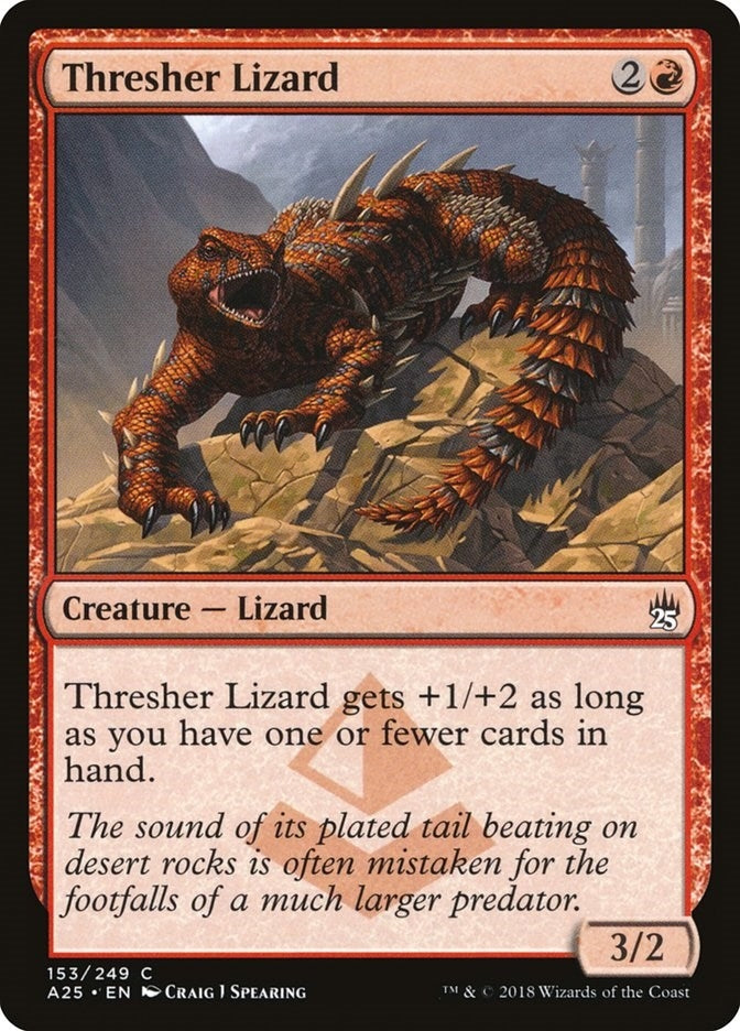 Thresher Lizard (153) (Masters 25)