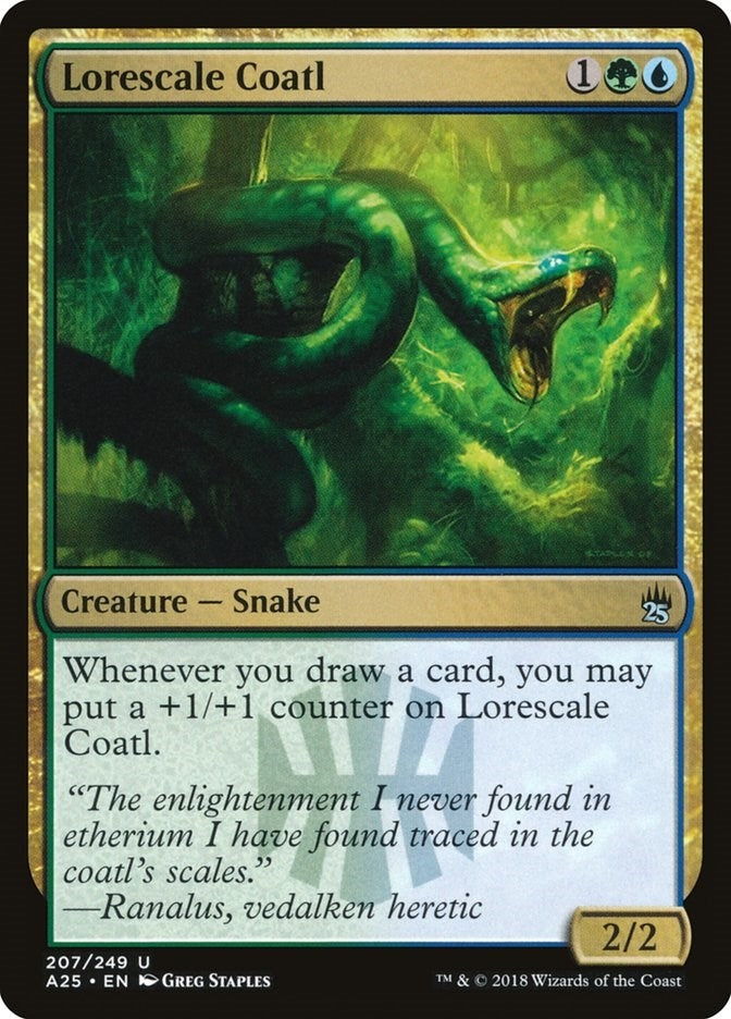 Lorescale Coatl (207) (Masters 25)
