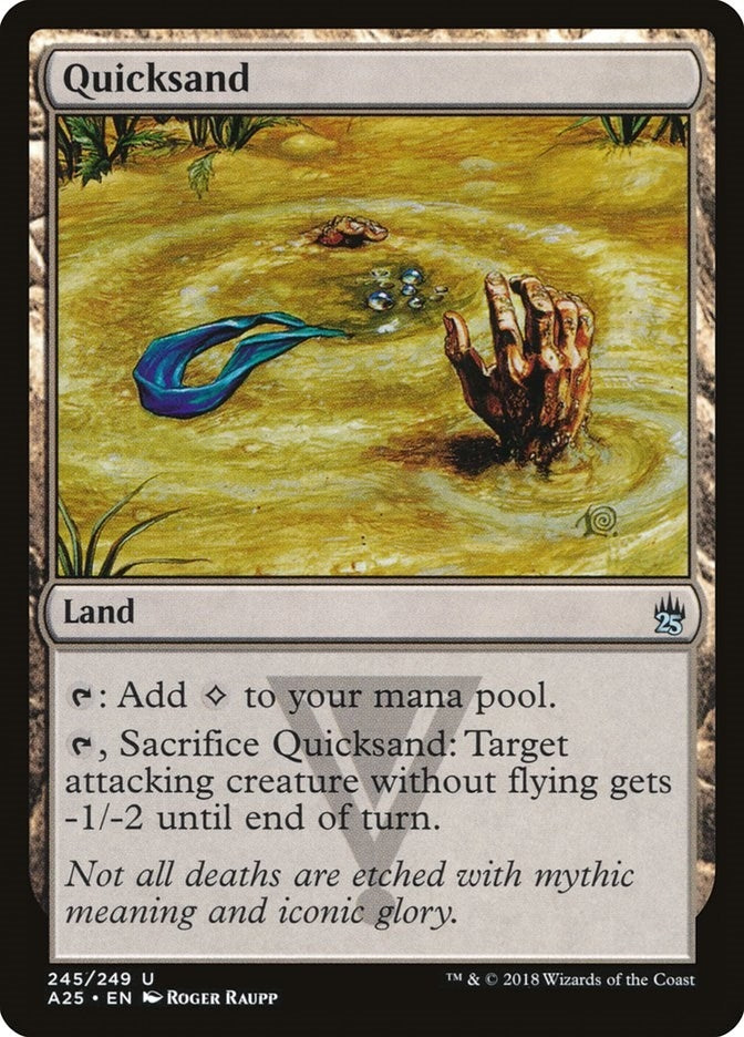 Quicksand (245) (Masters 25)