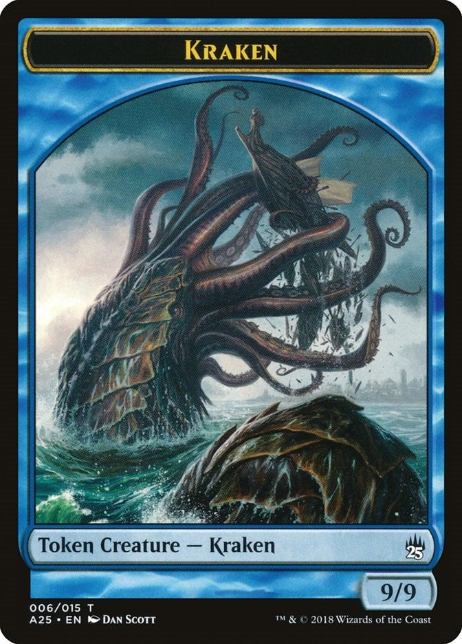 Kraken Token (006) (6) (Masters 25)
