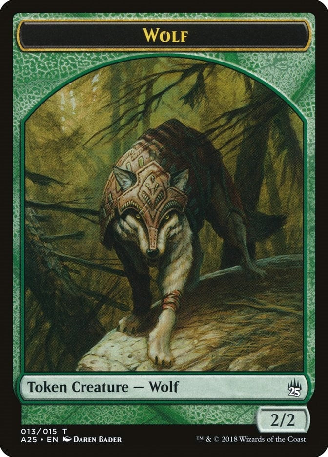 Wolf Token (013) (13) (Masters 25)