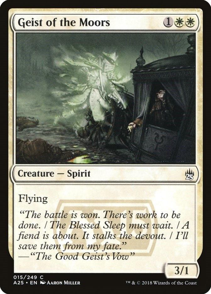 Geist of the Moors (15) (Masters 25)