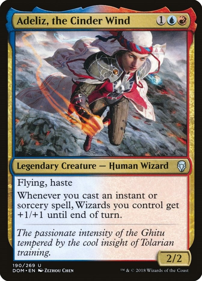 Adeliz, the Cinder Wind (190) (Dominaria)