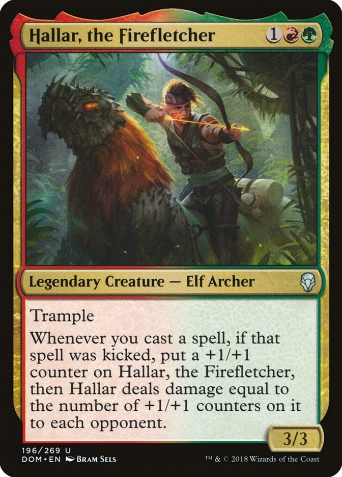 Hallar, the Firefletcher (196) (Dominaria)