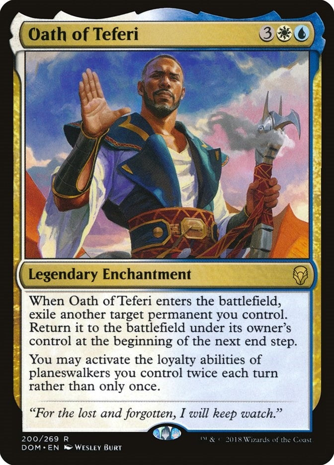 Oath of Teferi (200) (Dominaria)