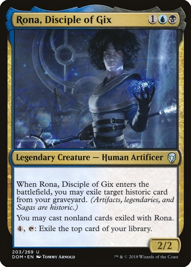 Rona, Disciple of Gix (203) (Dominaria)