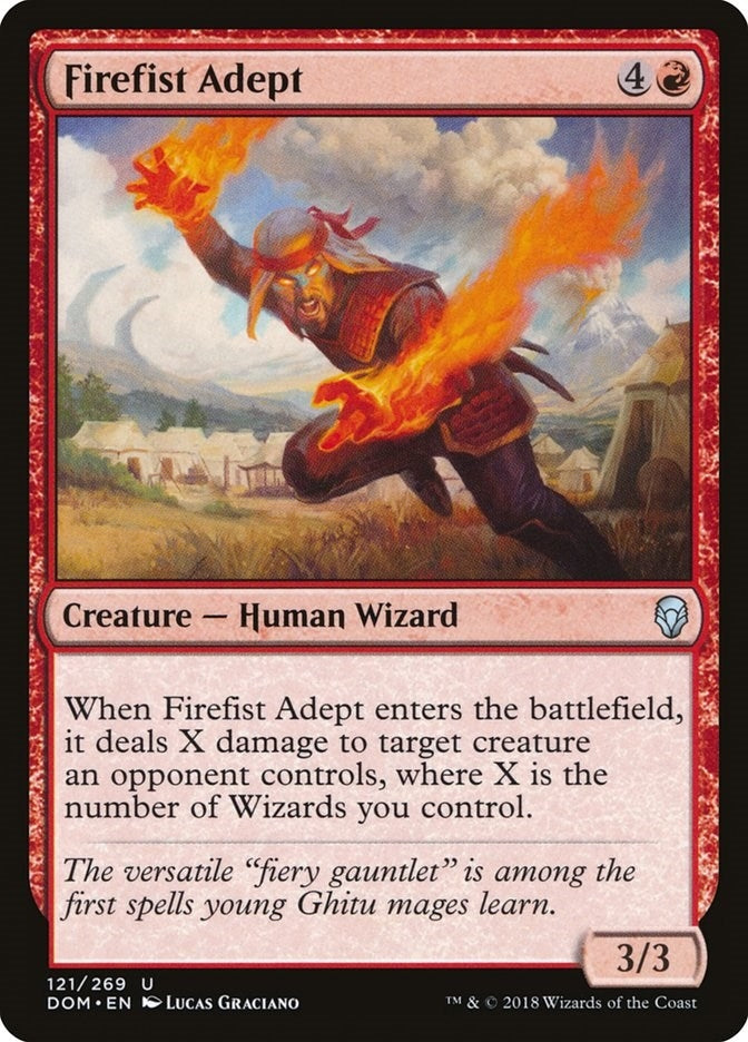 Firefist Adept (121) (Dominaria)