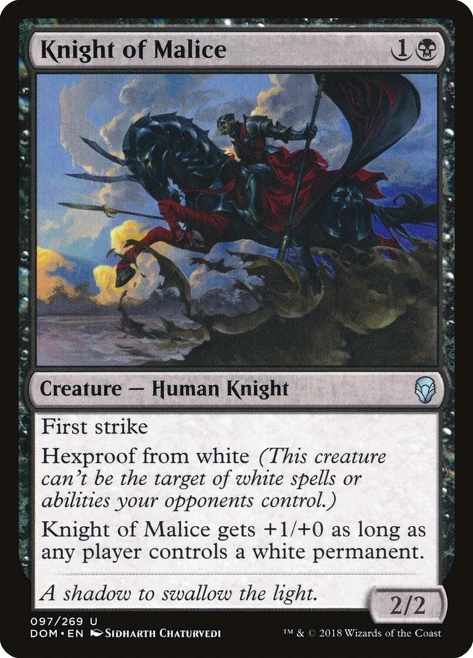 Knight of Malice (97) (Dominaria)