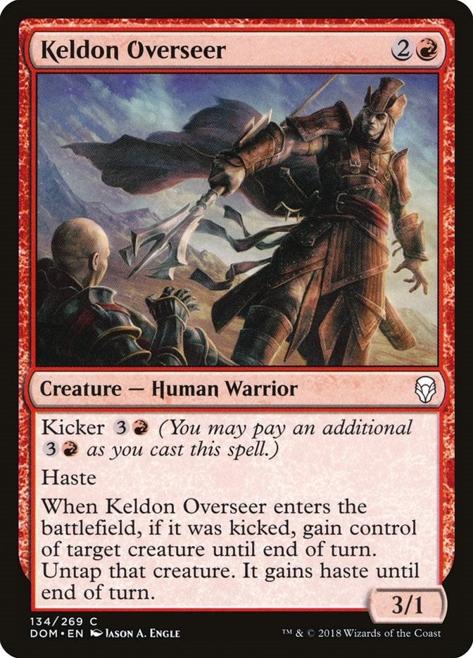 Keldon Overseer (134) (Dominaria)