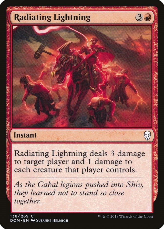 Radiating Lightning (138) (Dominaria)