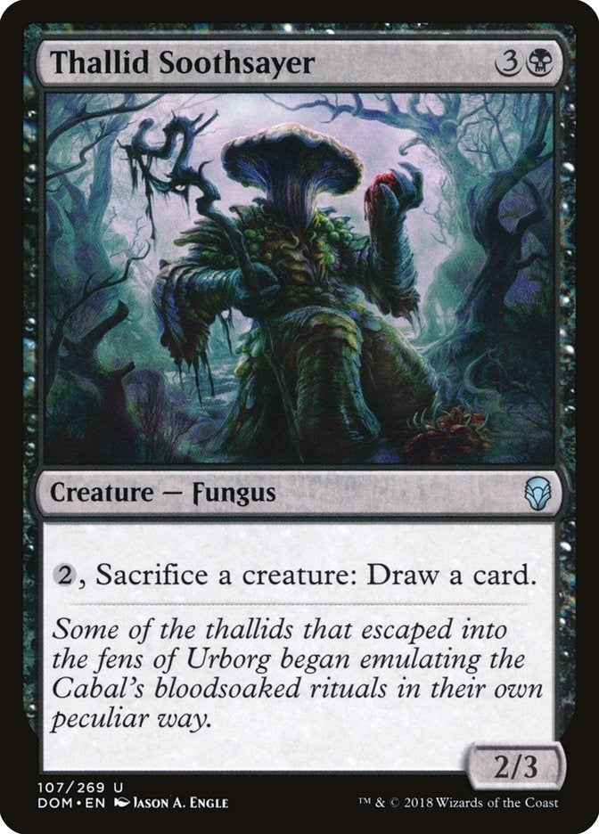Thallid Soothsayer (107) (Dominaria)