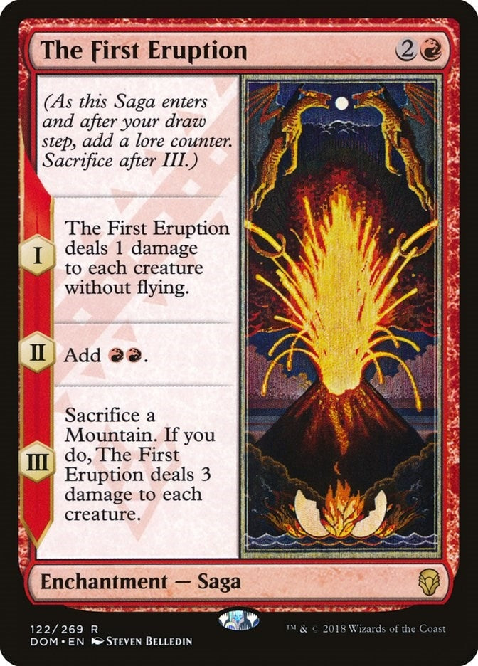 The First Eruption (122) (Dominaria)