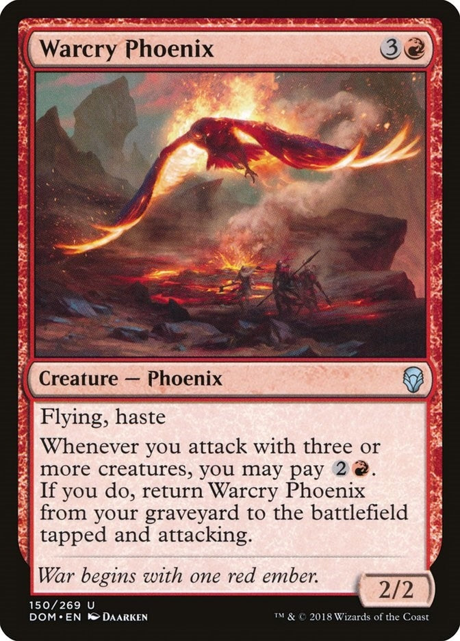 Image for Warcry Phoenix (150) - Magic: The Gathering