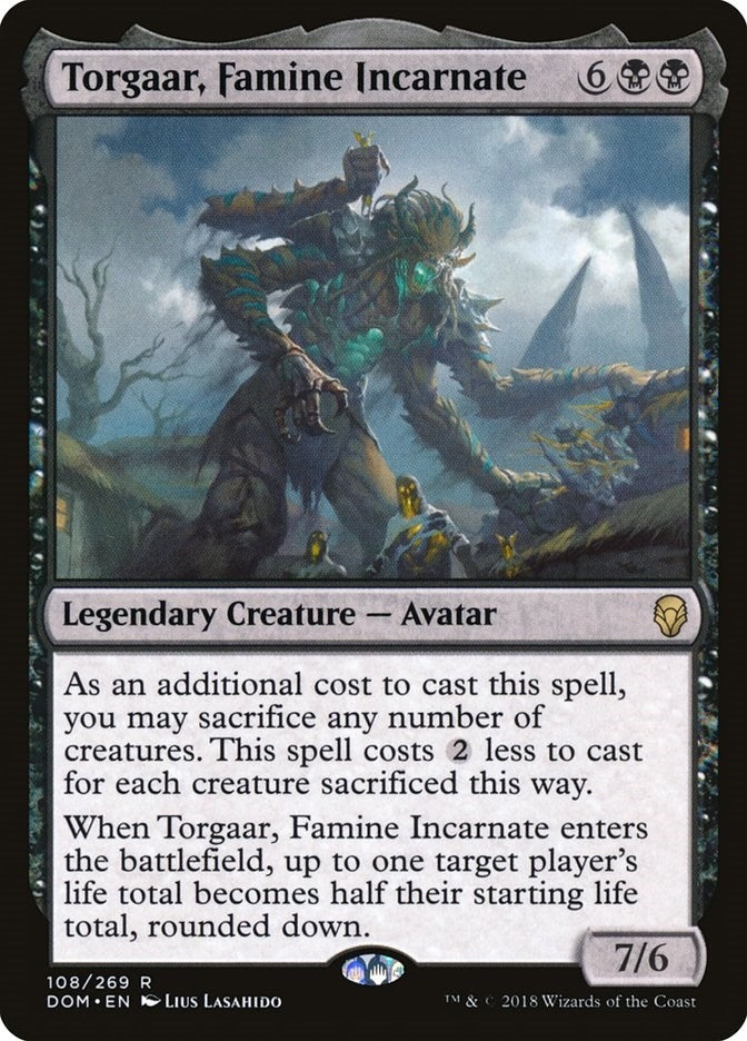 Image for Torgaar, Famine Incarnate (108) - Magic: The Gathering