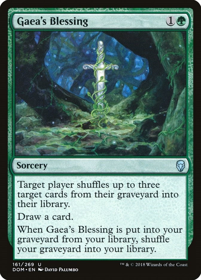 Gaea's Blessing (161) (Dominaria)