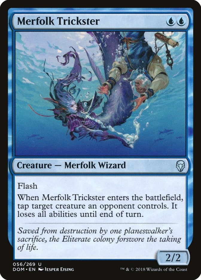 Merfolk Trickster (56) (Dominaria)