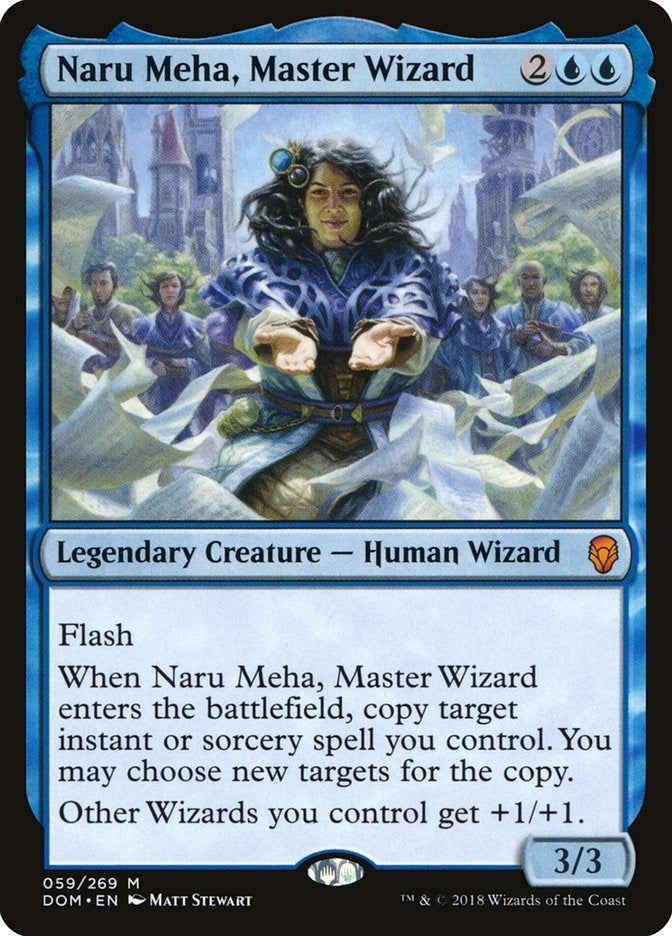 Naru Meha, Master Wizard (59) (Dominaria)
