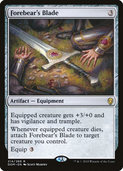 Forebear's Blade (214) (Dominaria)