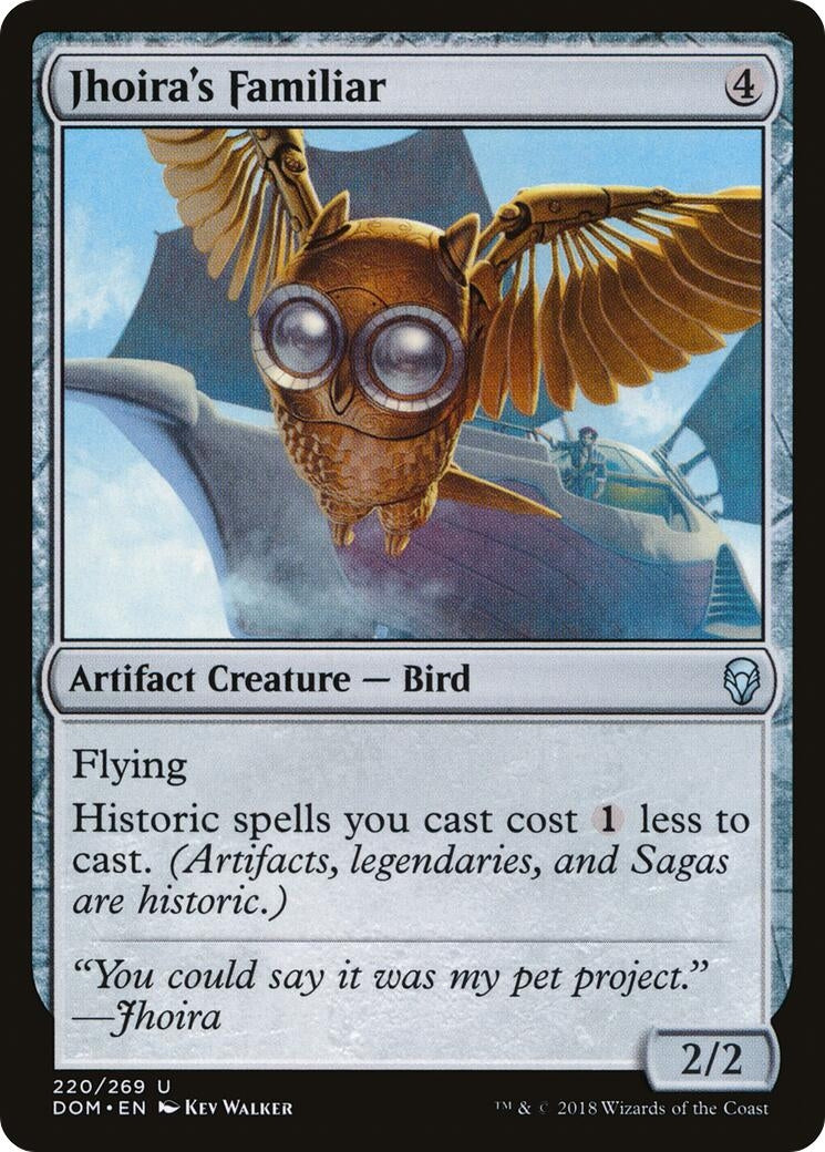 Jhoira's Familiar (220) (Dominaria)