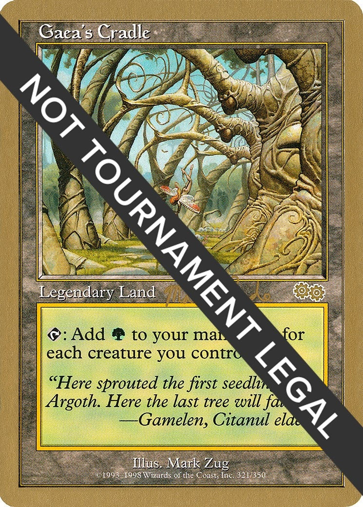 Gaea's Cradle - 1999 Matt Linde (USG) (World Championship Decks)