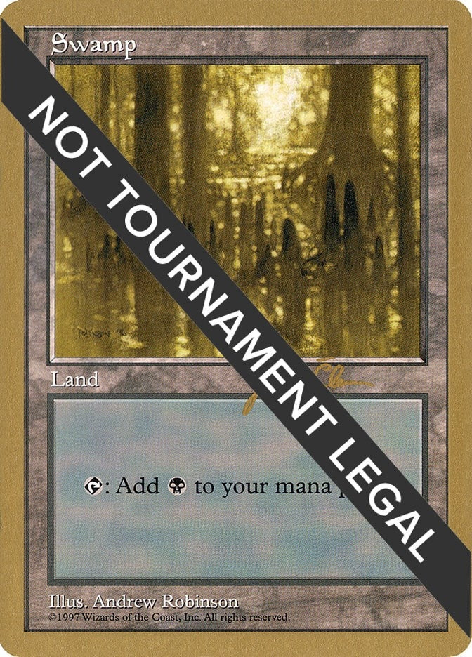 Swamp (442) - 1997 Jakub Slemr (5ED) (World Championship Decks)