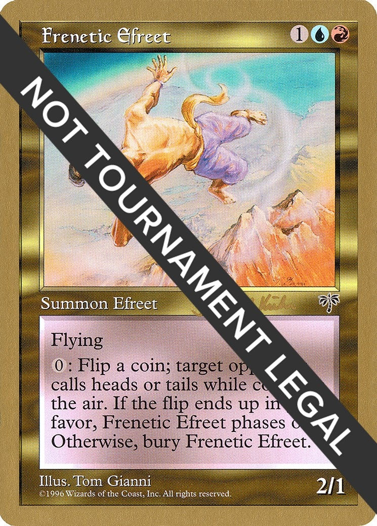 Frenetic Efreet - 1997 Janosch Kuhn (MIR) (World Championship Decks)