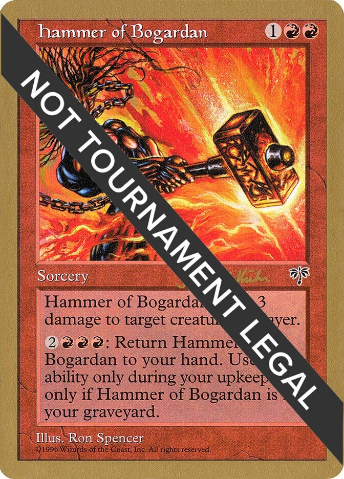 Hammer of Bogardan - 1997 Janosch Kuhn (MIR) (World Championship Decks)