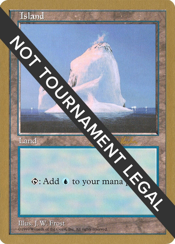 Island (428) - 1997 Janosch Kuhn (5ED) (World Championship Decks)