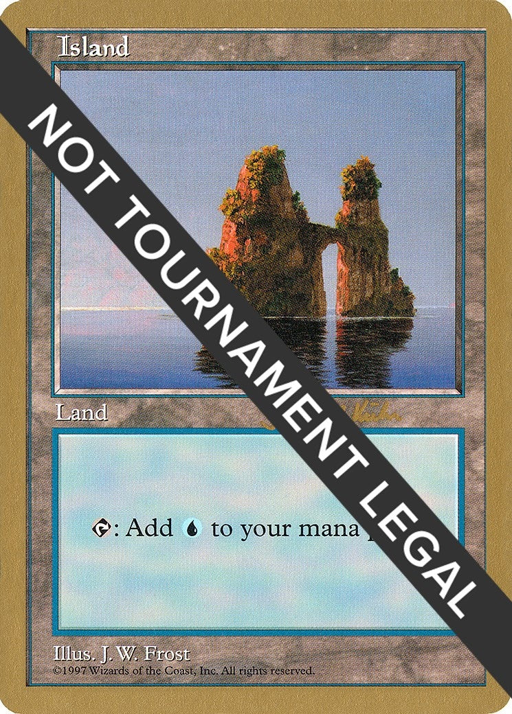 Island (427) - 1997 Janosch Kuhn (5ED) (World Championship Decks)