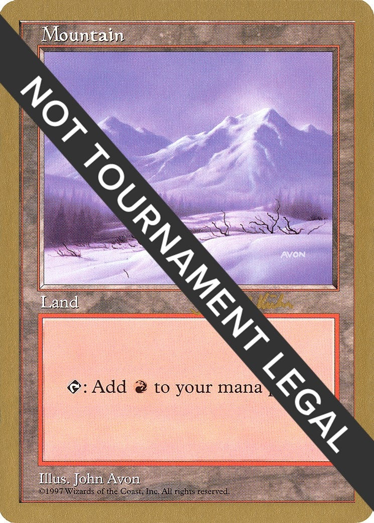 Mountain (430) - 1997 Janosch Kuhn (5ED) (World Championship Decks)