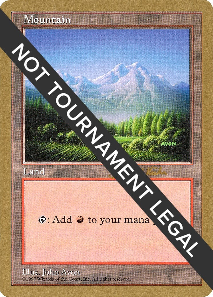 Mountain (431) - 1997 Janosch Kuhn (5ED) (World Championship Decks)