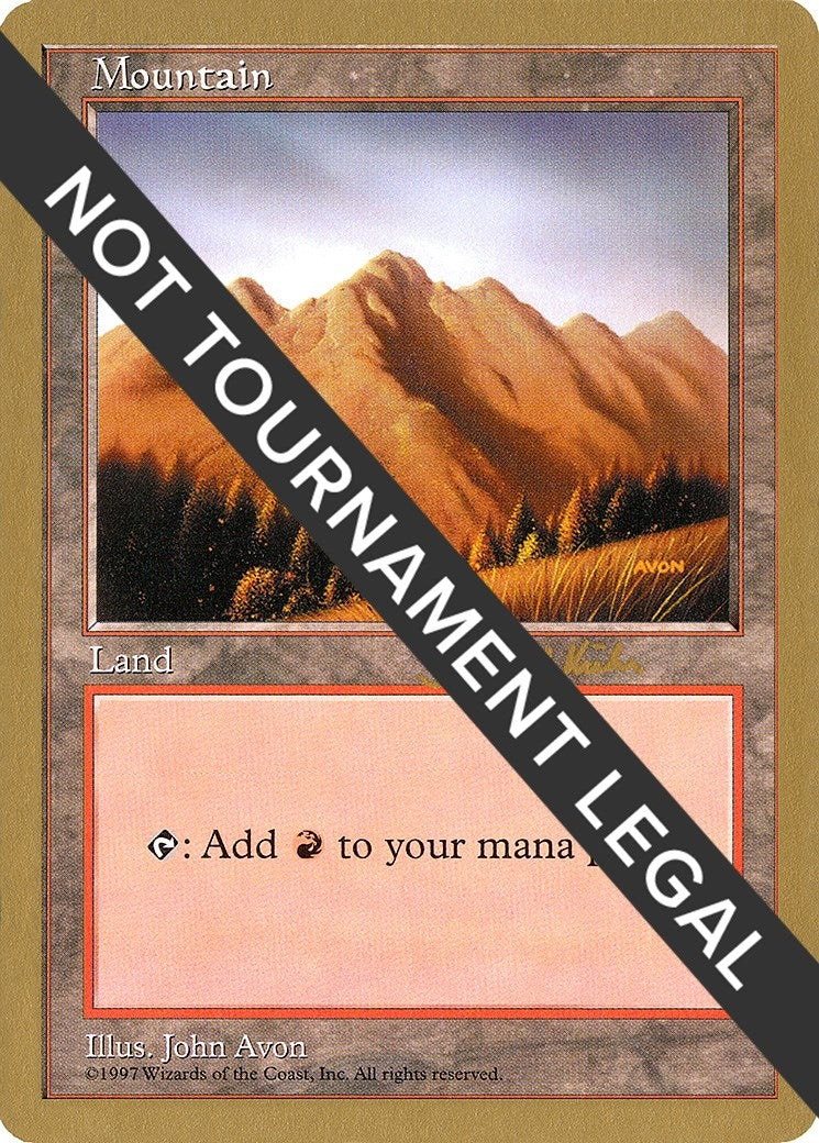 Mountain (432) - 1997 Janosch Kuhn (5ED) (World Championship Decks)