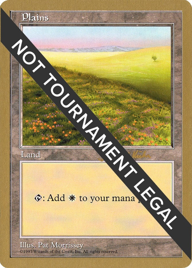 Plains (435) - 1997 Janosch Kuhn (5ED) (World Championship Decks)