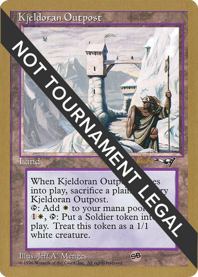 Kjeldoran Outpost - 1997 Janosch Kuhn (ALL) (World Championship Decks)