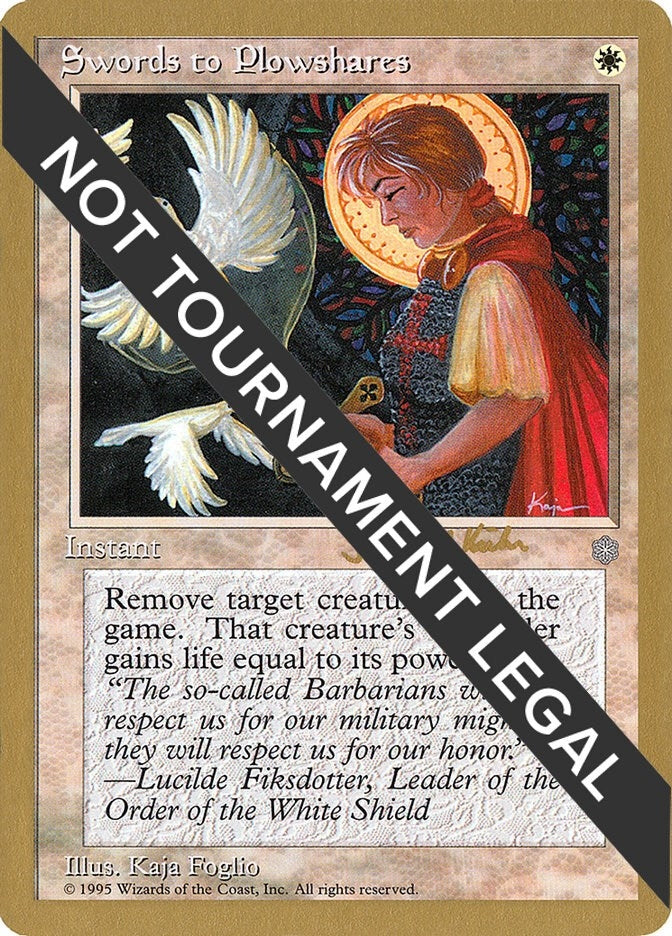 Swords to Plowshares - 1997 Janosch Kuhn (ICE) (World Championship Decks)