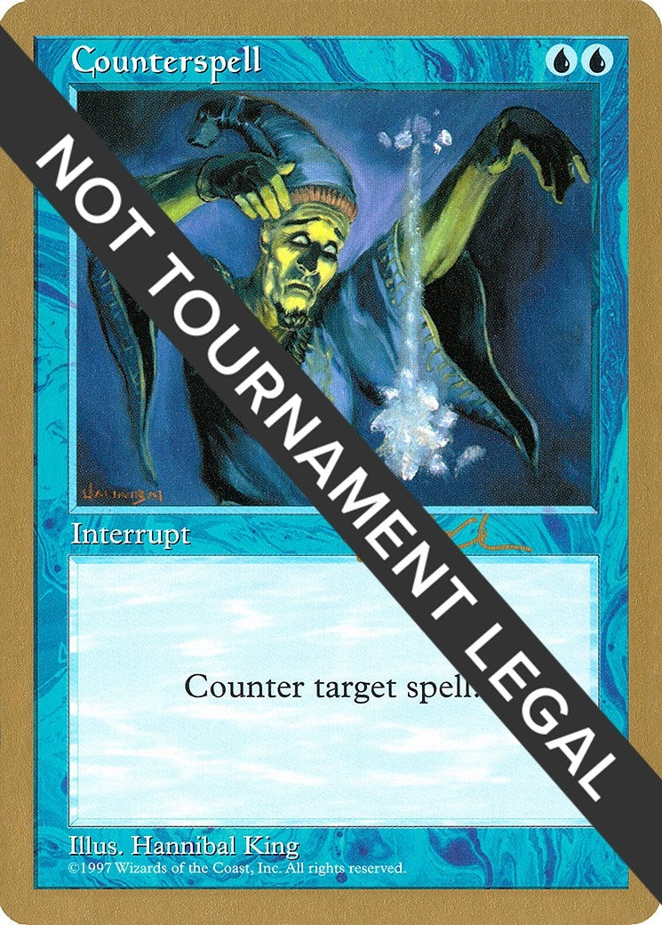 Counterspell - 1997 Paul McCabe (5ED) (World Championship Decks)