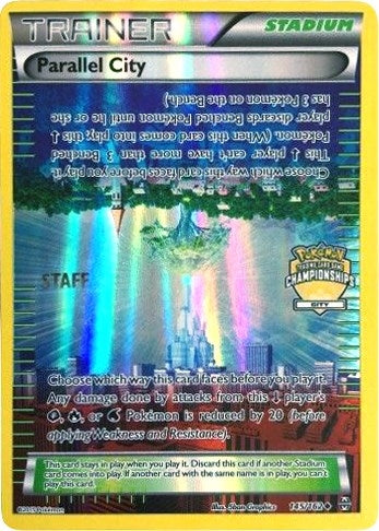 Image for Parallel City - 145/162 (City Championships) [Staff] (145/162) (League & Championship Cards) - Pokemon
