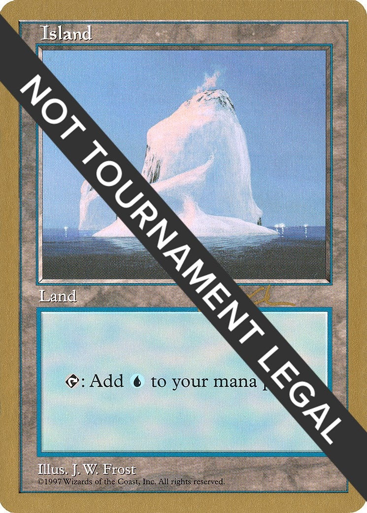 Island (428) - 1997 Paul McCabe (5ED) (World Championship Decks)