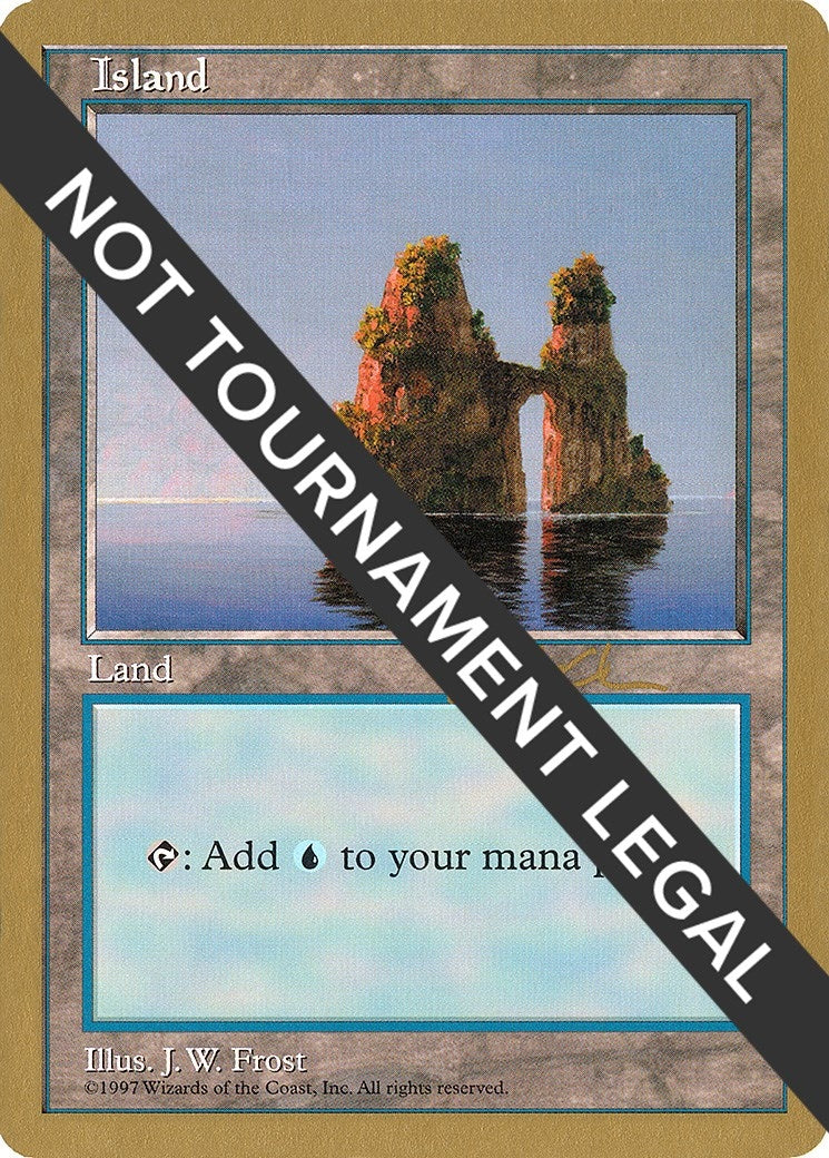 Island (427) - 1997 Paul McCabe (5ED) (World Championship Decks)