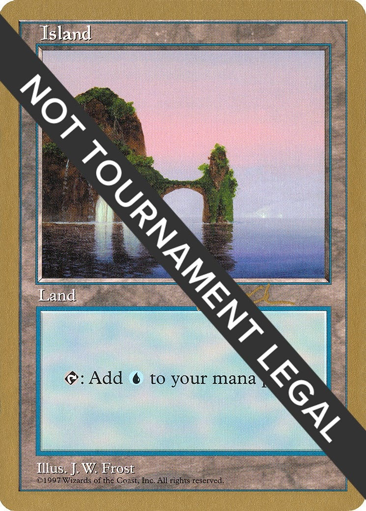 Island (425) - 1997 Paul McCabe (5ED) (World Championship Decks)