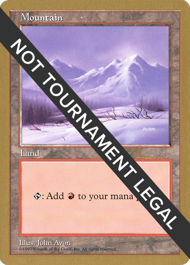 Mountain (430) - 1997 Paul McCabe (5ED) (World Championship Decks)