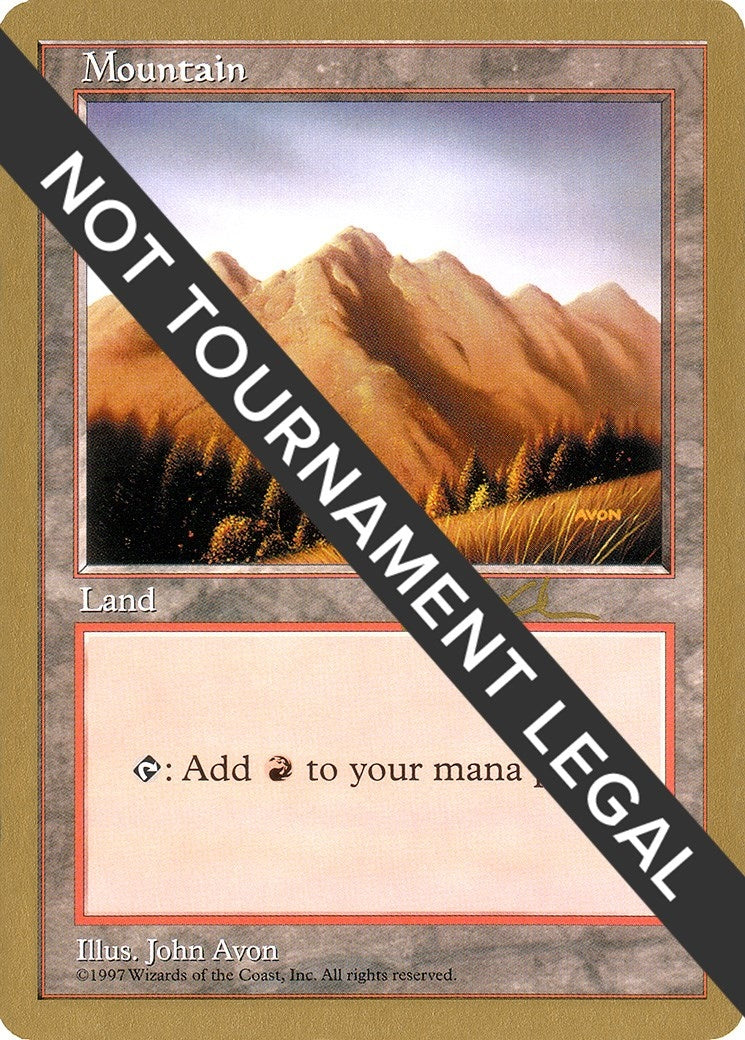 Mountain (432) - 1997 Paul McCabe (5ED) (World Championship Decks)