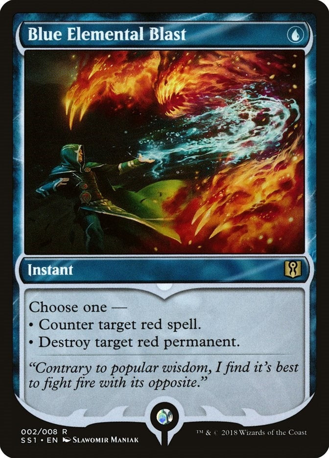 Blue Elemental Blast (2) (Signature Spellbook: Jace)
